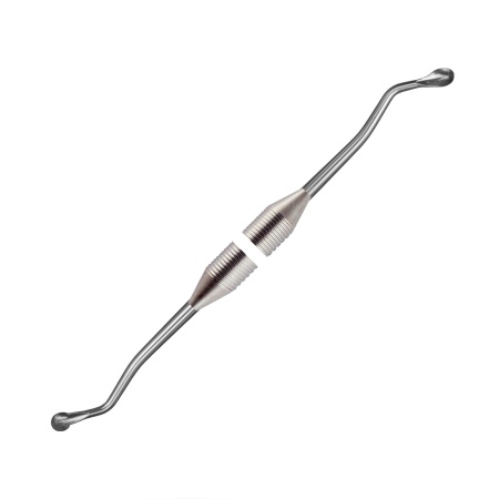 11-09 Ложка кюретажная изогнутая короткая большая 3,3